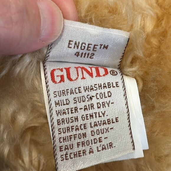 Vintage 2001 Gund Engel Teddy Bear-Enerbear. Size 12” - Picture 10 of 11